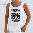 22Nd Birthday Gift 22 Years Old Awesome Since July 1999 Ver2 Unisex Tank Top Gifts for Her