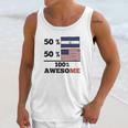 50 Percent El Salvadorian 50 Percent American Unisex Tank Top Gifts for Her