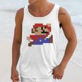 8-Bit Mario Nintendo Jumping Unisex Tank Top Gifts for Her