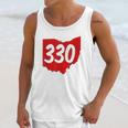 Akron Warren Canton Youngstown Ohio 330 Area Code Unisex Tank Top Gifts for Her