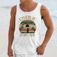 Charlie Dont Surf Retro Vintage Unisex Tank Top Gifts for Her