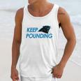 Check Out This Awesome Carolina Panthers Shirts Keep Pounding Unisex Tank Top Gifts for Her