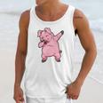 Dabbing Pig Funny Piggy Farm Farmer Pig Dab Dance Unisex Tank Top Gifts for Her