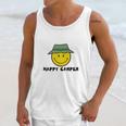 Happy Camper Camping Smiley Face Unisex Tank Top Gifts for Her