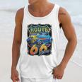 Hot Rod Route 66 Sign American Muscle Classic History Unisex Tank Top Gifts for Her