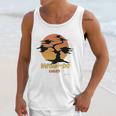 Karate Kid Miyagi Do Banzai Tree Sunset Unisex Tank Top Gifts for Her