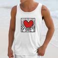 Keith Haring Heart Unisex Tank Top Gifts for Her