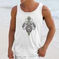 Mirrored Ornate Elephants Henna Art Unisex Tank Top Gifts for Her