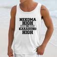 Nekoma High Vs Karasuno High Black Unisex Tank Top Gifts for Her