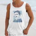 Nikola Tesla Illustration Unisex Tank Top Gifts for Her