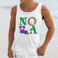 Nola New Orleans Louisiana Mardi Gras Beads Fleur De Lis Lily Unisex Tank Top Gifts for Her