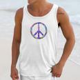 Peace Symbol In Easter Colors For Earth Day Jewel Tone Unisex Tank Top Gifts for Her