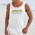 Psych Title Heather Ringer Unisex Tank Top Gifts for Her