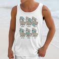 Pug Dog Wearing Face Social Distancing Gift Unisex Tank Top Gifts for Her