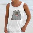 Pusheen The Cat Eating Noodles Unisex Tank Top Gifts for Her