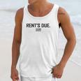 Rents Due Work Hard Bodybuilder Weightlifting Unisex Tank Top Gifts for Her