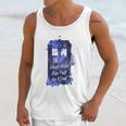 Ripple Junction Doctor Who Laugh Hard Run Fast Watercolor Tardis Junior Unisex Tank Top Gifts for Her