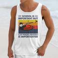 School Is Important But Clay Pigeon Shooting Is Importanter Vintage Shirt Unisex Tank Top Gifts for Her