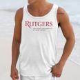 Simple Logo Rutgers University 2020 Unisex Tank Top Gifts for Her