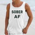 Sober Af Ladies Sobriety Unisex Tank Top Gifts for Her