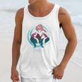 Spider Gwen Crouching Abstract Swirl Graphic Unisex Tank Top Gifts for Her