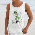 St Patricks Day Clovers Dabbing Leprechaun Youth Kids Unisex Tank Top Gifts for Her