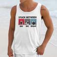 Stuck Between Idk Idc Pug Dog Unisex Tank Top Gifts for Her