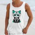 Sugar Skull Cat Day Of The Dead Cat Unisex Tank Top Gifts for Her