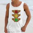 Traffic Light Vintage Rusty Stoplight Stop Go Caution Signal Unisex Tank Top Gifts for Her