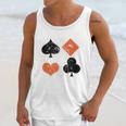 Vintage Poker Playing Cards Unisex Tank Top Gifts for Her