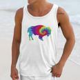 Vintage Tie Dye Bison American Buffalo Unisex Tank Top Gifts for Her