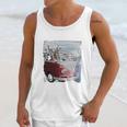 Volkswagen Santa And Reindeer Camper Van Unisex Tank Top Gifts for Her