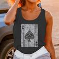 Ace Of Spades Card Gambling Poker Vintage Graphic Unisex Tank Top Gifts for Women