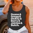 Allman Brothers White Unisex Tank Top Gifts for Women