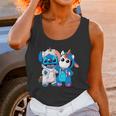 Baby Unicorn And Stitch Unisex Tank Top Gifts for Women