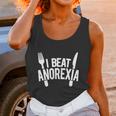 I Beat Anorexia Big Unisex Tank Top Gifts for Women