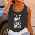 Biker Gang Funny Spin Saying Gym Workout Spinning Class Gift Unisex Tank Top Gifts for Women