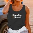 Bourbon Bound Logo On On A Black Unisex Tank Top Gifts for Women