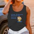 Clay Pigeon Shooting Chick Unisex Tank Top Gifts for Women