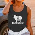 Dont Be A Sheep Illuminati Unisex Tank Top Gifts for Women