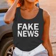 Fake News Bold Text Unisex Tank Top Gifts for Women