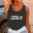 Forza Azzurri Italy Italia Soccer Team Fan Logo Unisex Tank Top Gifts for Women