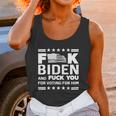 Fuck Biden And F You For Voting For Him Unisex Tank Top Gifts for Women