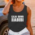 Funny Arabic Calm Down Habibi Unisex Tank Top Gifts for Women