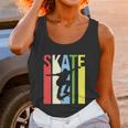 Funny Retro Skate Logo Unisex Tank Top Gifts for Women