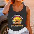 Funny Trumpkin Halloween I Was Going To Be A Democrat For Halloween Unisex Tank Top Gifts for Women