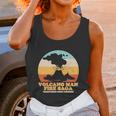 Funny Vintage Volcano Man Fire Saga Eurovision Song Contest Unisex Tank Top Gifts for Women