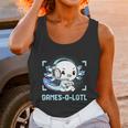 Gamesolotl Axolotl Video Gamer Kawaii Pastel Goth Anime Boys Graphic Design Printed Casual Daily Basic Unisex Tank Top Gifts for Women