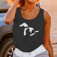 Great Lakes Detroit Michigan Unisex Tank Top Gifts for Women