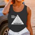 Basic Human Needs Pyramid Unisex Tank Top Gifts for Women